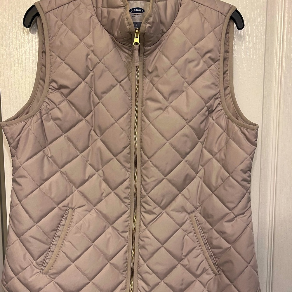 Old navy, tan vest